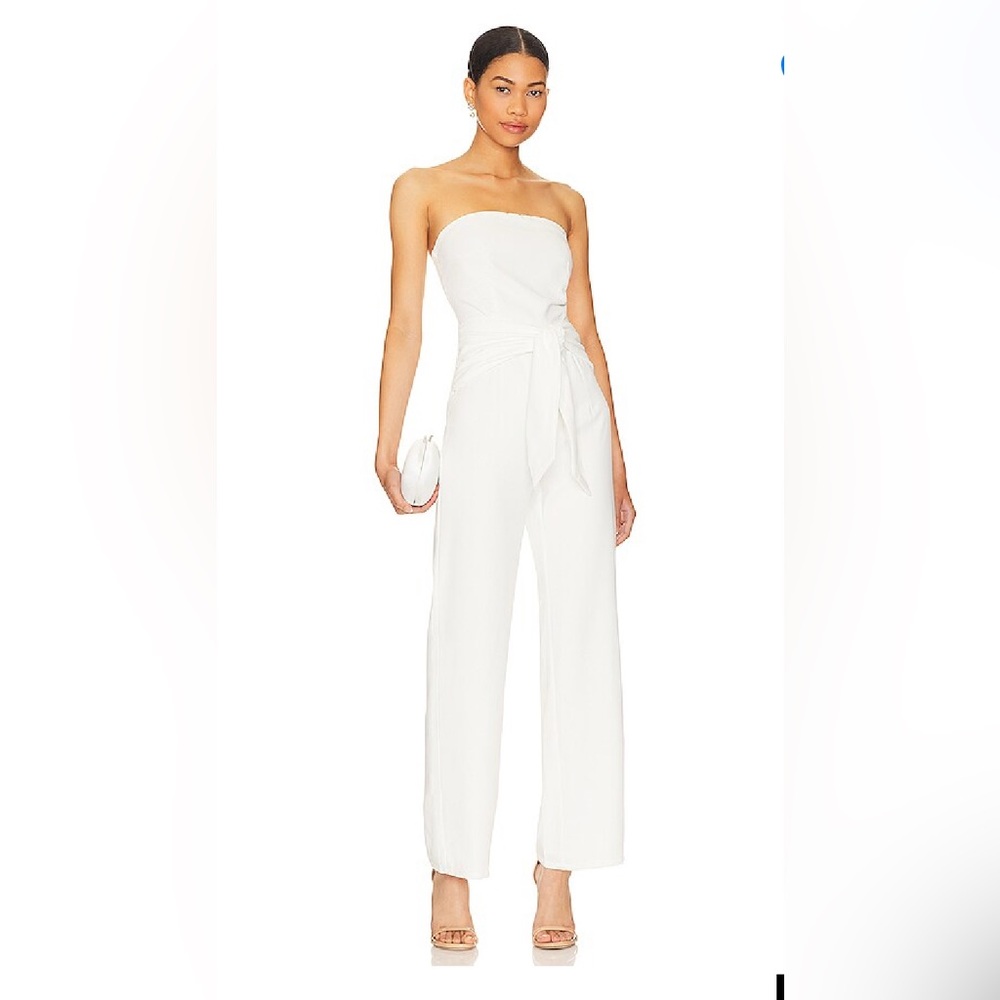 Revolve White Jumpsuit
